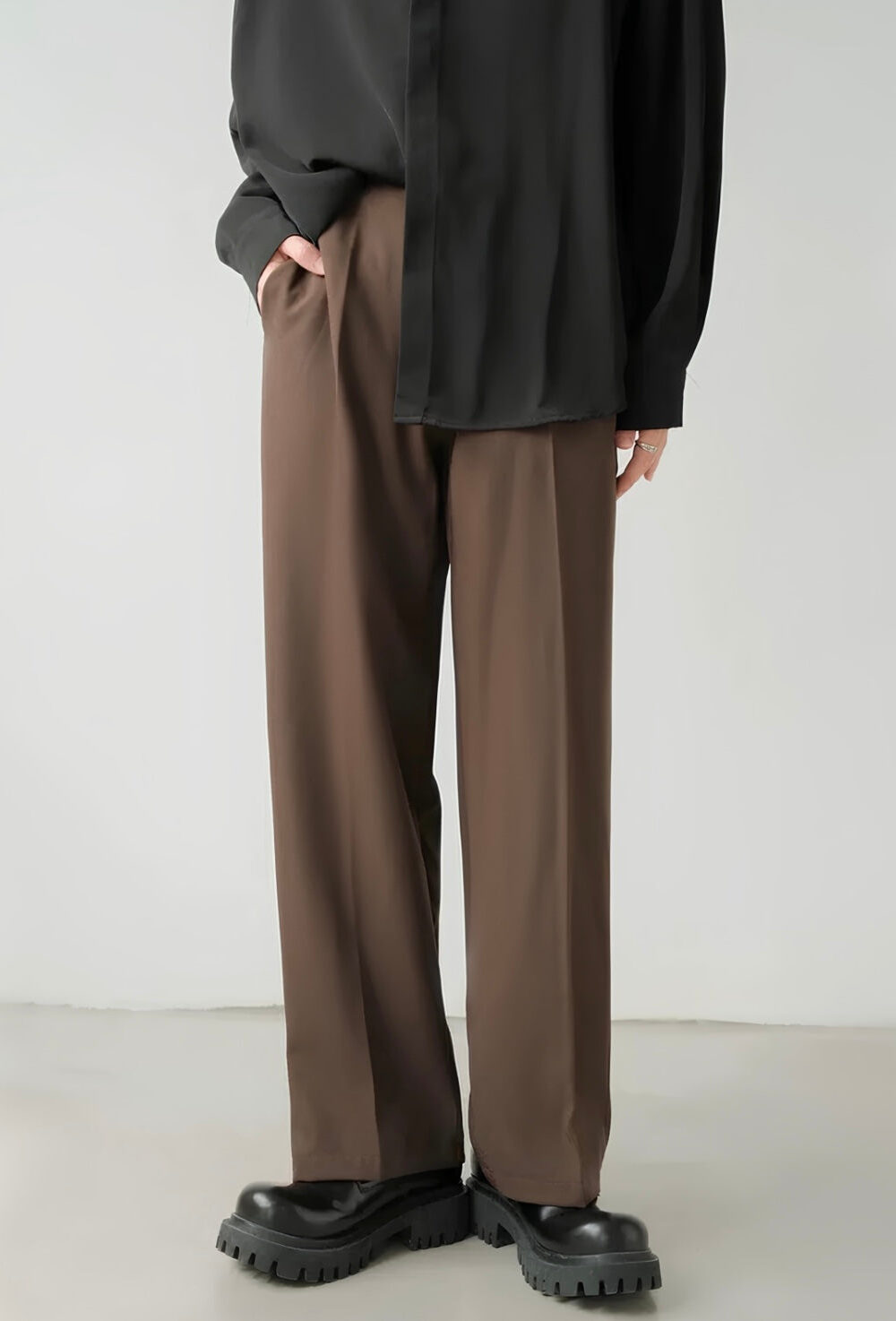 MUD BROWN JAPANESE PANTS