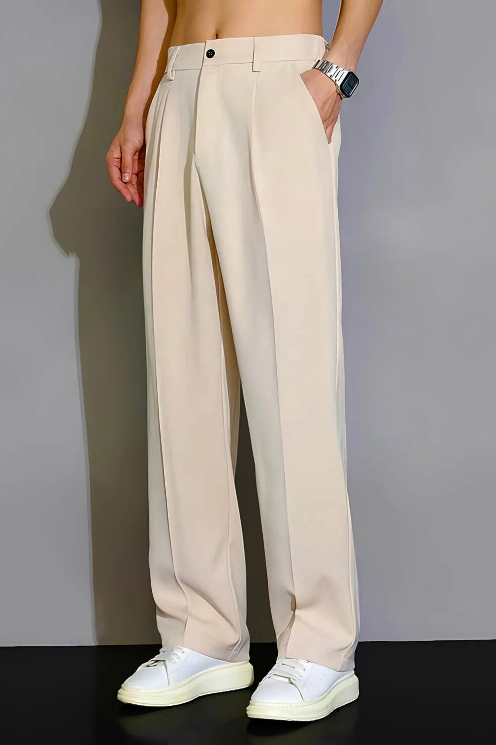 BEIGE JAPANESE PANTS