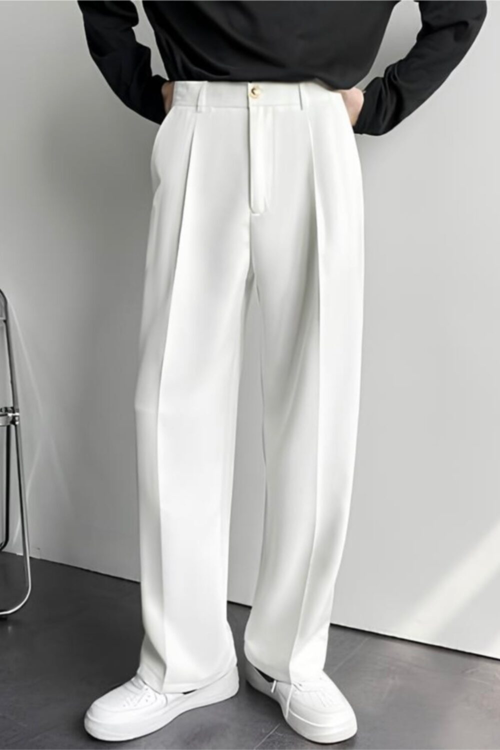 WHITE JAPANESE PANTS