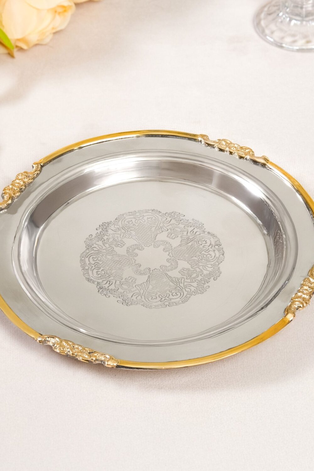 Luxe Dual Tone Decorative Tray